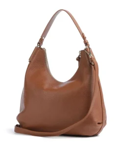 Coccinelle Shoulder Bags|Hobo Bags-Rebekka Hobo bag grained cow leather