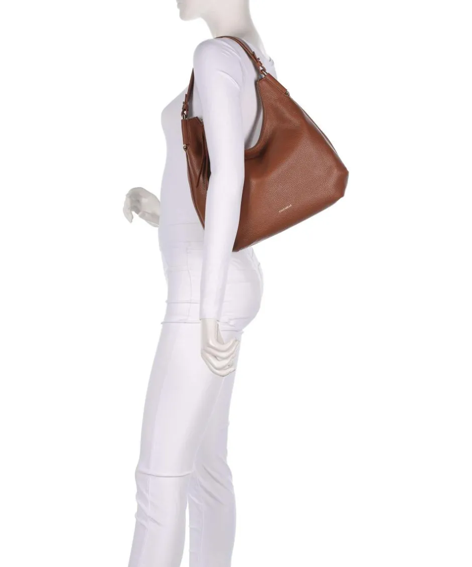 Coccinelle Shoulder Bags|Hobo Bags-Rebekka Hobo bag grained cow leather