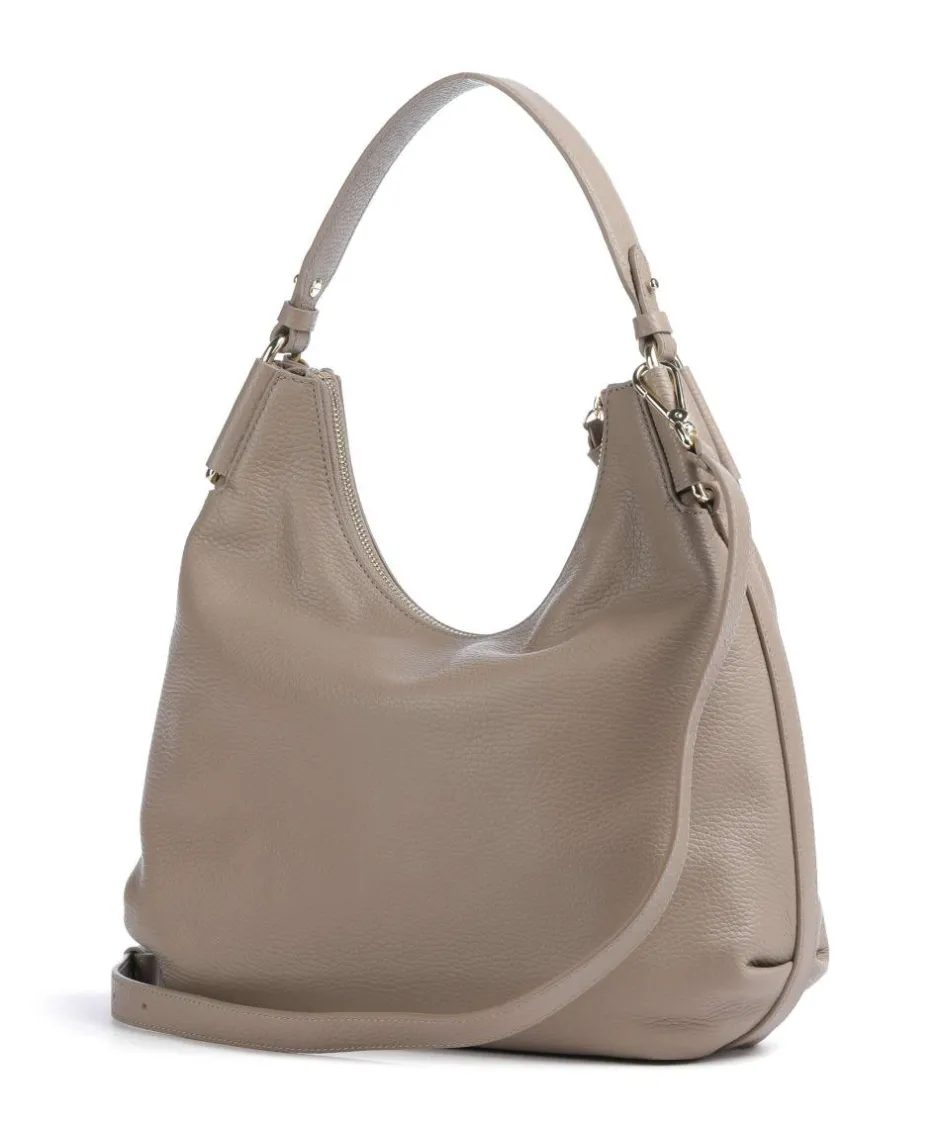 Coccinelle Shoulder Bags|Hobo Bags-Rebekka Hobo bag grained cow leather