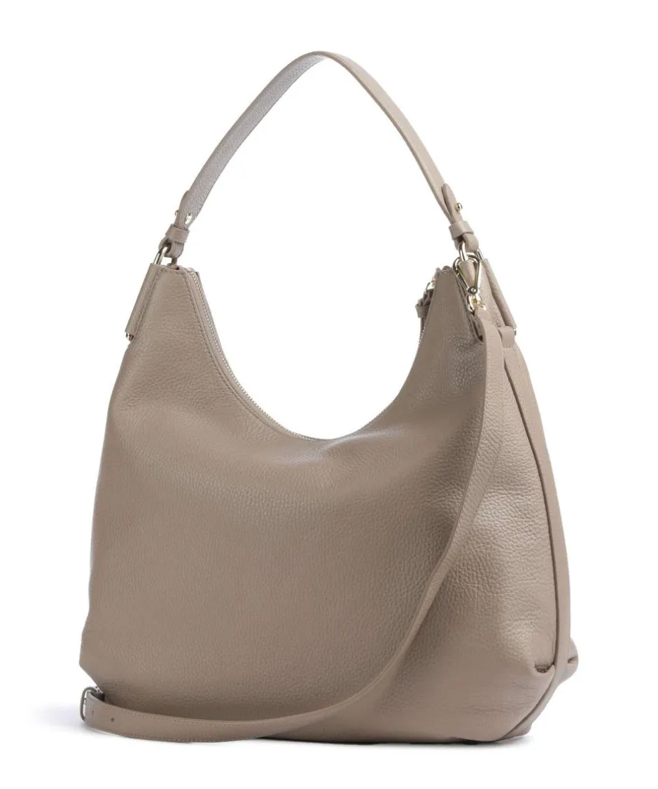 Coccinelle Shoulder Bags|Hobo Bags-Rebekka Hobo bag grained cow leather