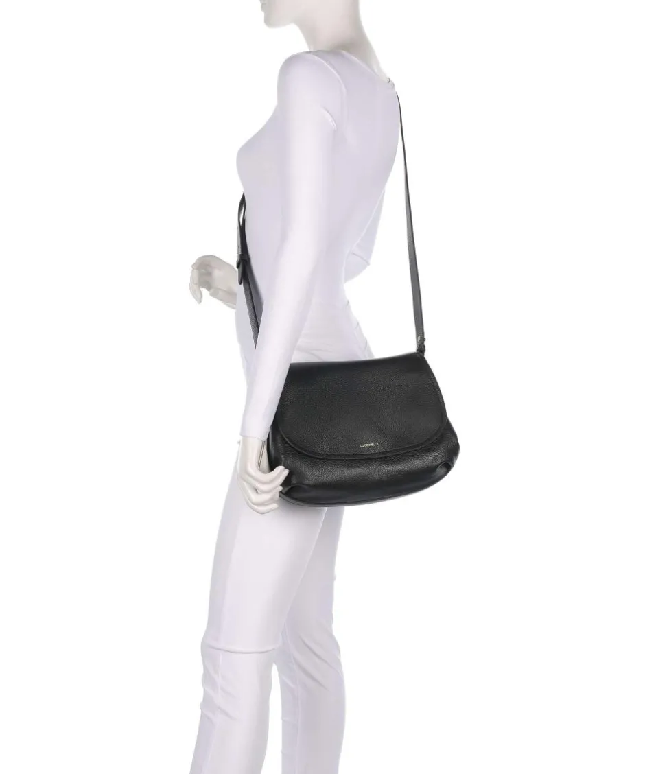 Coccinelle Shoulder Bags-Rebekka Shoulder bag grained cow leather