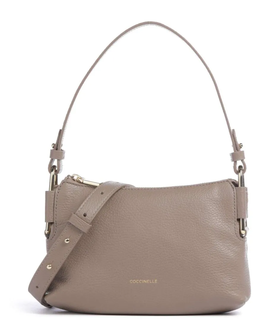 Coccinelle Shoulder Bags|Crossbody Bags-Rebekka Shoulder bag grained cow leather