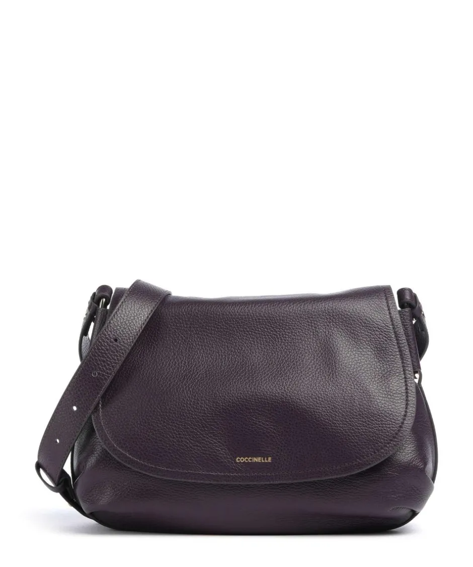 Coccinelle Shoulder Bags-Rebekka Shoulder bag grained cow leather