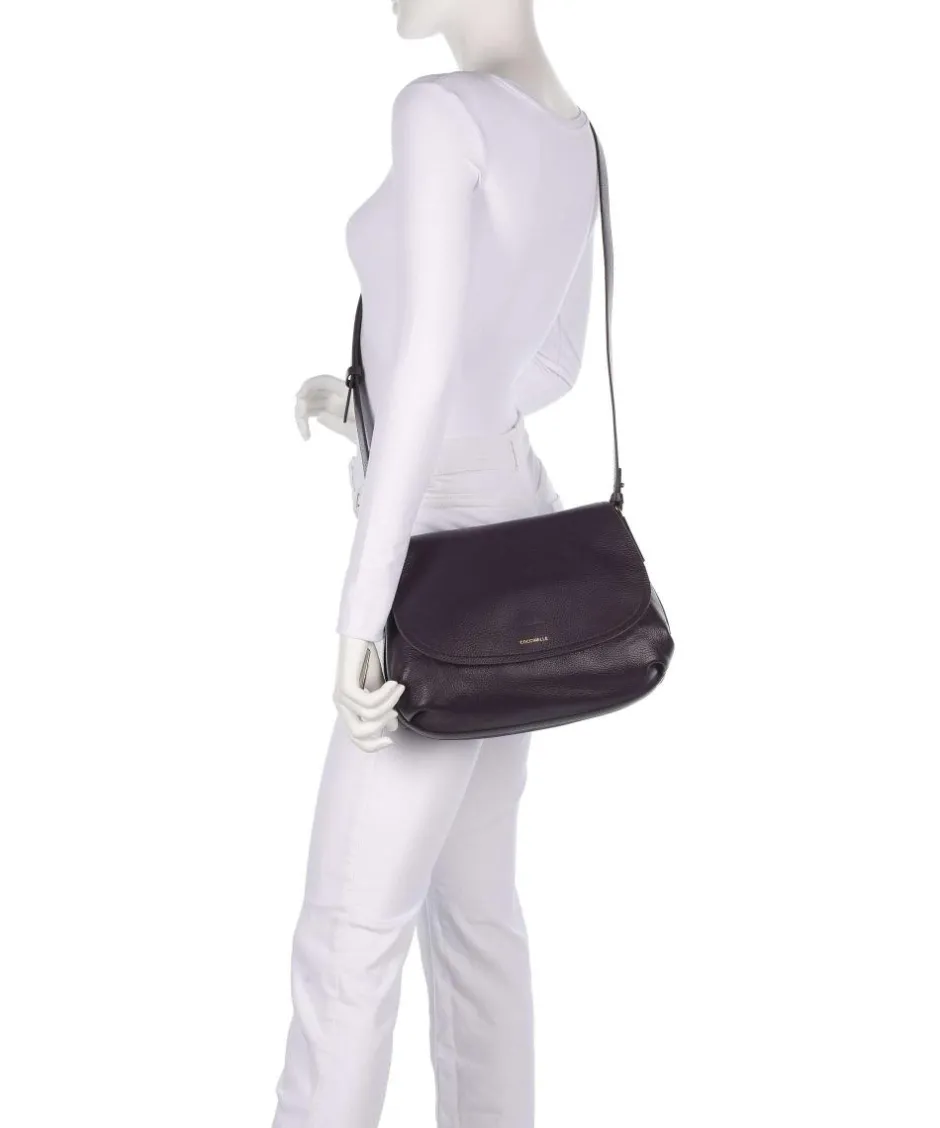 Coccinelle Shoulder Bags-Rebekka Shoulder bag grained cow leather