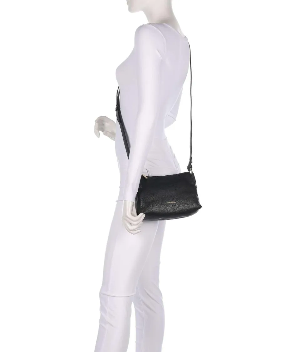 Coccinelle Shoulder Bags|Crossbody Bags-Rebekka Shoulder bag grained cow leather