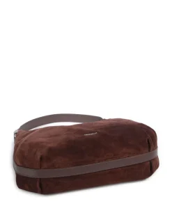 Coccinelle Shoulder Bags|Hobo Bags-Rebekka Suede Hobo bag brushed cow leather