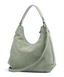 Coccinelle Shoulder Bags|Hobo Bags-Rebekka Suede Hobo bag brushed cow leather