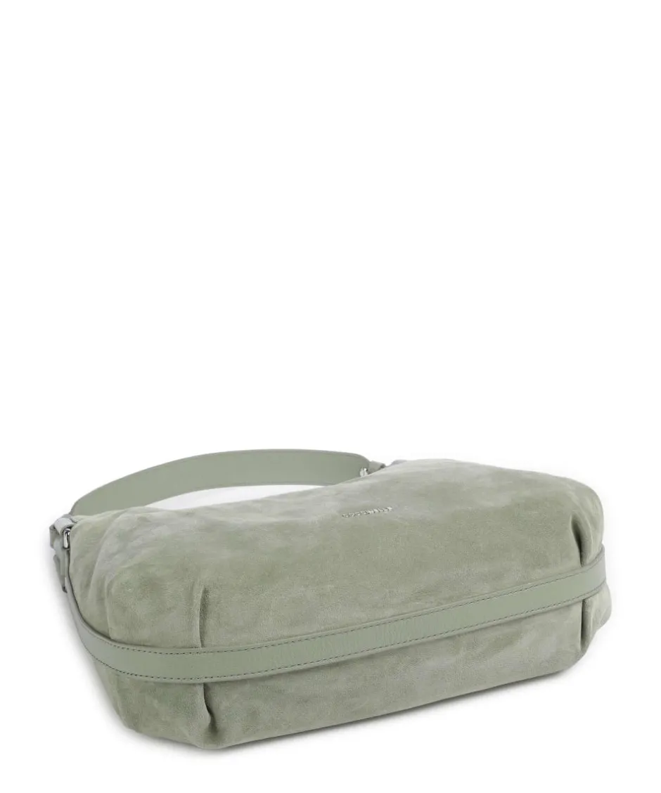 Coccinelle Shoulder Bags|Hobo Bags-Rebekka Suede Hobo bag brushed cow leather