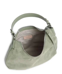 Coccinelle Shoulder Bags|Hobo Bags-Rebekka Suede Hobo bag brushed cow leather