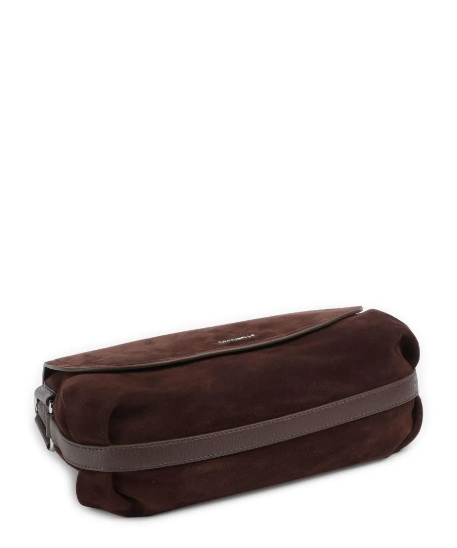 Coccinelle Shoulder Bags|Crossbody Bags-Rebekka Suede Shoulder bag brushed cow leather