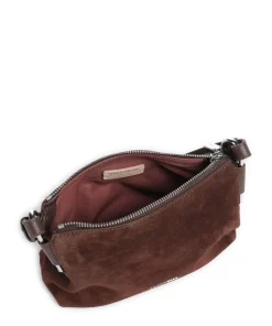 Coccinelle Shoulder Bags|Crossbody Bags-Rebekka Suede Shoulder bag brushed cow leather