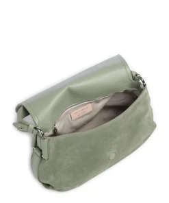 Coccinelle Shoulder Bags|Crossbody Bags-Rebekka Suede Shoulder bag brushed cow leather