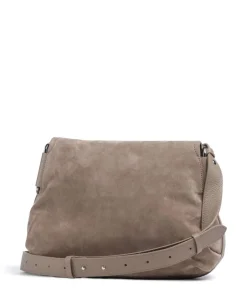Coccinelle Shoulder Bags|Crossbody Bags-Rebekka Suede Shoulder bag brushed cow leather