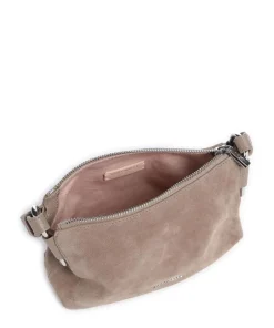 Coccinelle Shoulder Bags|Crossbody Bags-Rebekka Suede Shoulder bag brushed cow leather
