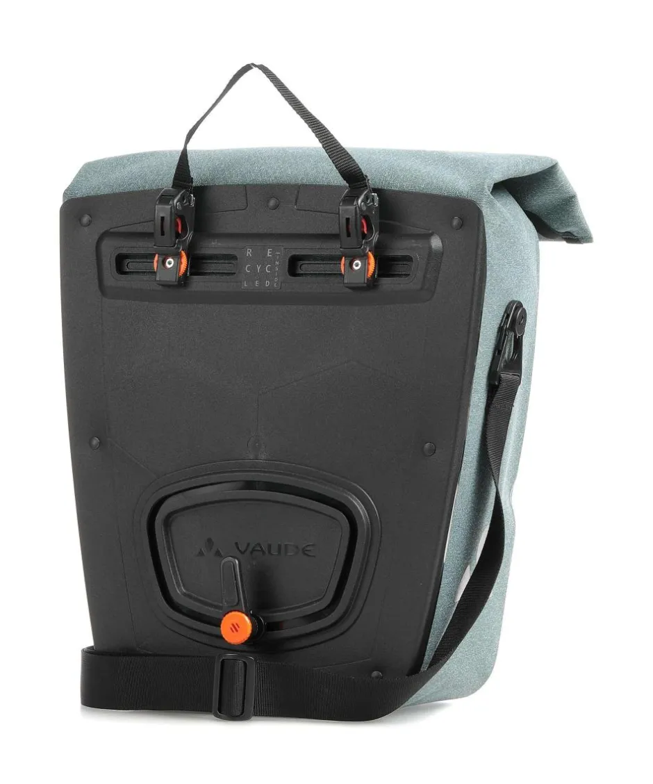 Vaude Bike Bags-ReCycle Commute Single Luggage bag 13″ recycled polyamide, recycled polyester