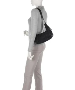 Núnoo Shoulder Bags|Hobo Bags-Recycled Nylon Alaska Hobo bag recycled nylon