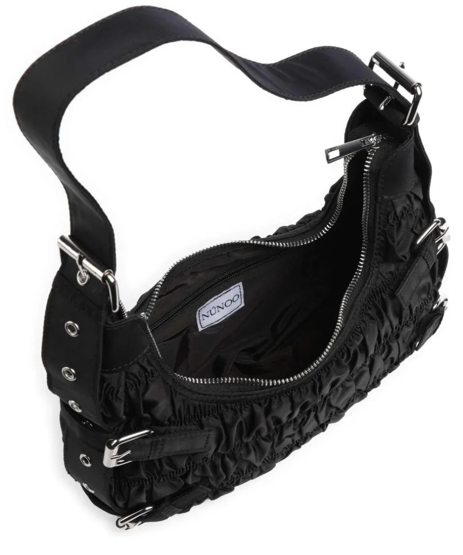 Núnoo Shoulder Bags|Hobo Bags-Recycled Nylon Alaska Hobo bag recycled nylon