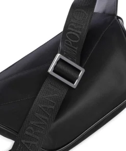 Emporio Armani Fanny Packs|Crossbody Bags-Recycled Nylon Fanny pack recycled nylon