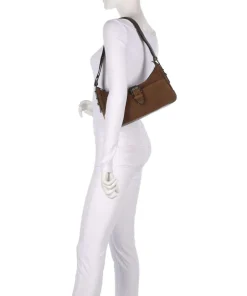 Liebeskind Shoulder Bags-Ren Suede S Shoulder bag brushed leather