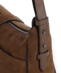 Liebeskind Shoulder Bags-Ren Suede S Shoulder bag brushed leather