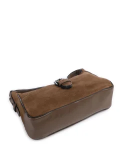 Liebeskind Shoulder Bags-Ren Suede S Shoulder bag brushed leather