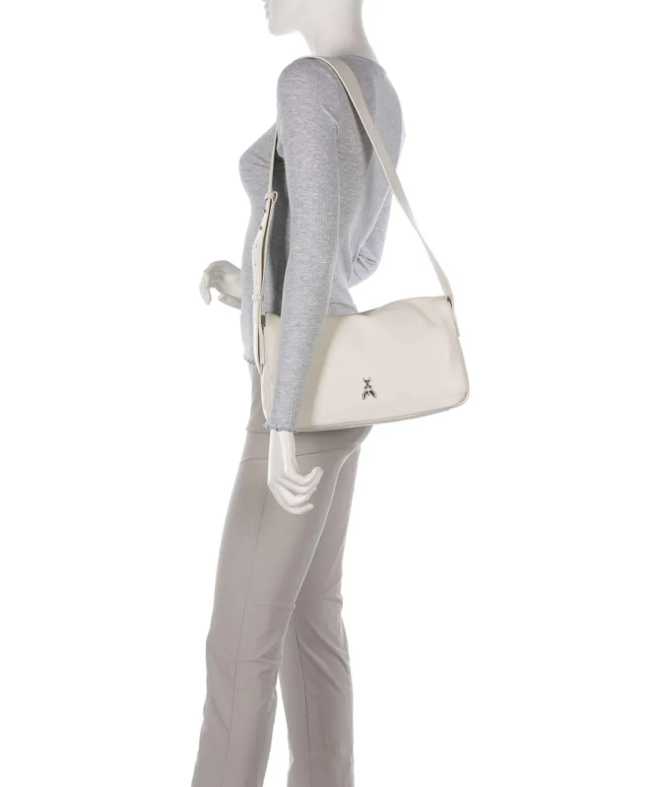 Patrizia Pepe Crossbody Bags-Reverse Crossbody bag fine grain leather