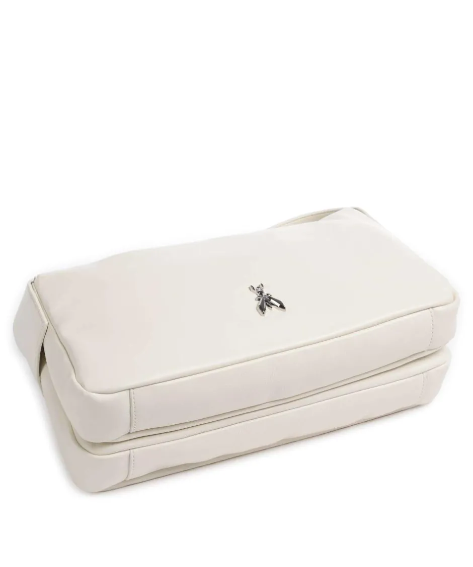 Patrizia Pepe Crossbody Bags-Reverse Crossbody bag fine grain leather