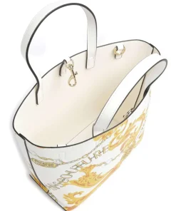 Versace Jeans Couture Tote Bags|Handbags-Reversible Shopper Handbag imitation leather