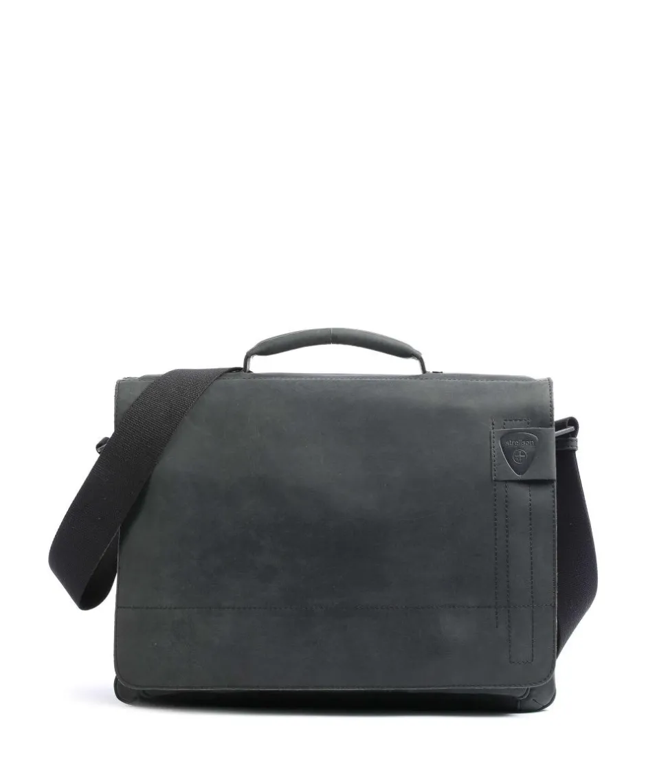 Strellson Business- & Laptop Bags-Richmond Briefcase 13″ leather