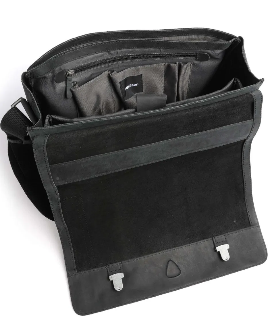 Strellson Business- & Laptop Bags-Richmond Briefcase 13″ leather