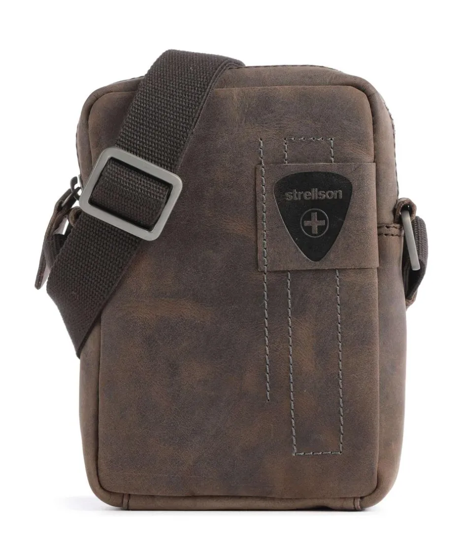 Strellson Crossbody Bags-Richmond Crossbody bag fine grain cow leather