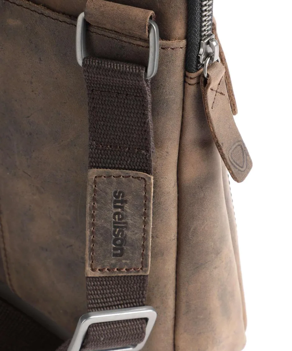 Strellson Crossbody Bags-Richmond Crossbody bag grained leather