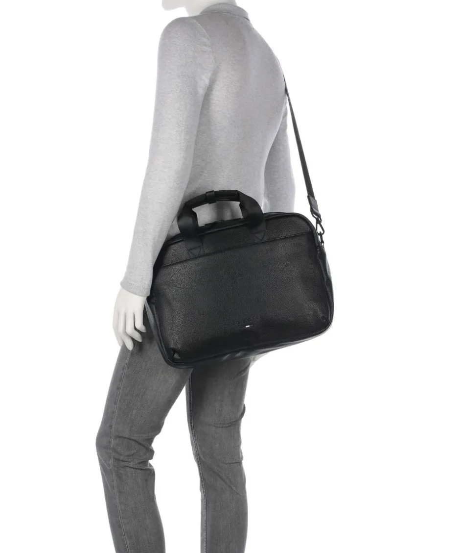 Bugatti Business- & Laptop Bags-Rico Briefcase 16″ imitation leather