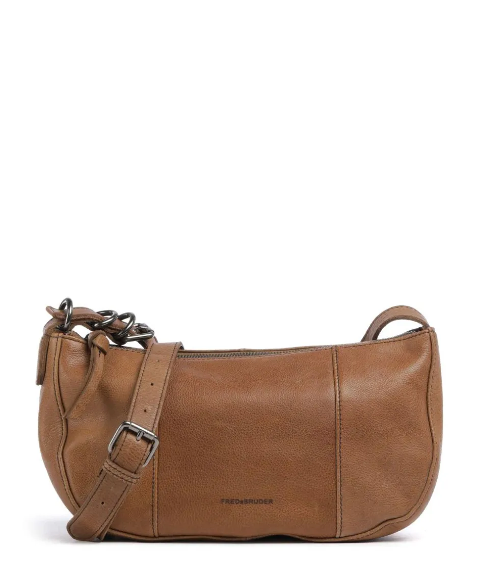 FredsBruder Shoulder Bags-Ride Easy Shoulder bag grained leather