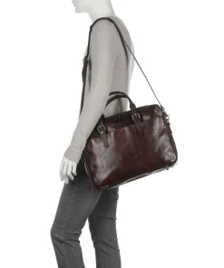 Castelijn & Beerens Business- & Laptop Bags-Rien RFID Briefcase 15″ fine grain cow leather
