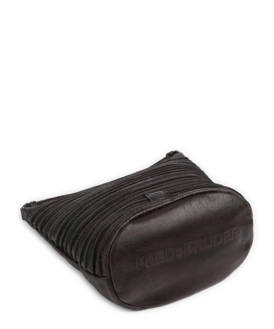 FredsBruder Shoulder Bags|Hobo Bags-Riffelinchen Crossbody bag grained cow leather