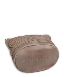 FredsBruder Crossbody Bags-Riffellinchen Crossbody bag grained cow leather