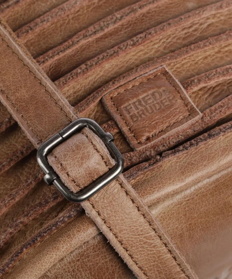 FredsBruder Crossbody Bags-Riffellinchen Crossbody bag grained cow leather