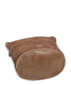 FredsBruder Crossbody Bags-Riffellinchen Crossbody bag grained cow leather