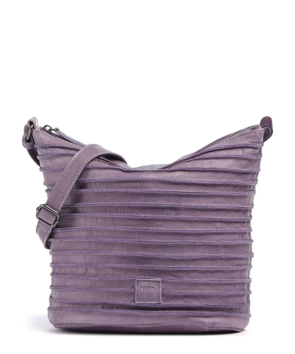 FredsBruder Crossbody Bags-Riffellinchen Crossbody bag grained cow leather