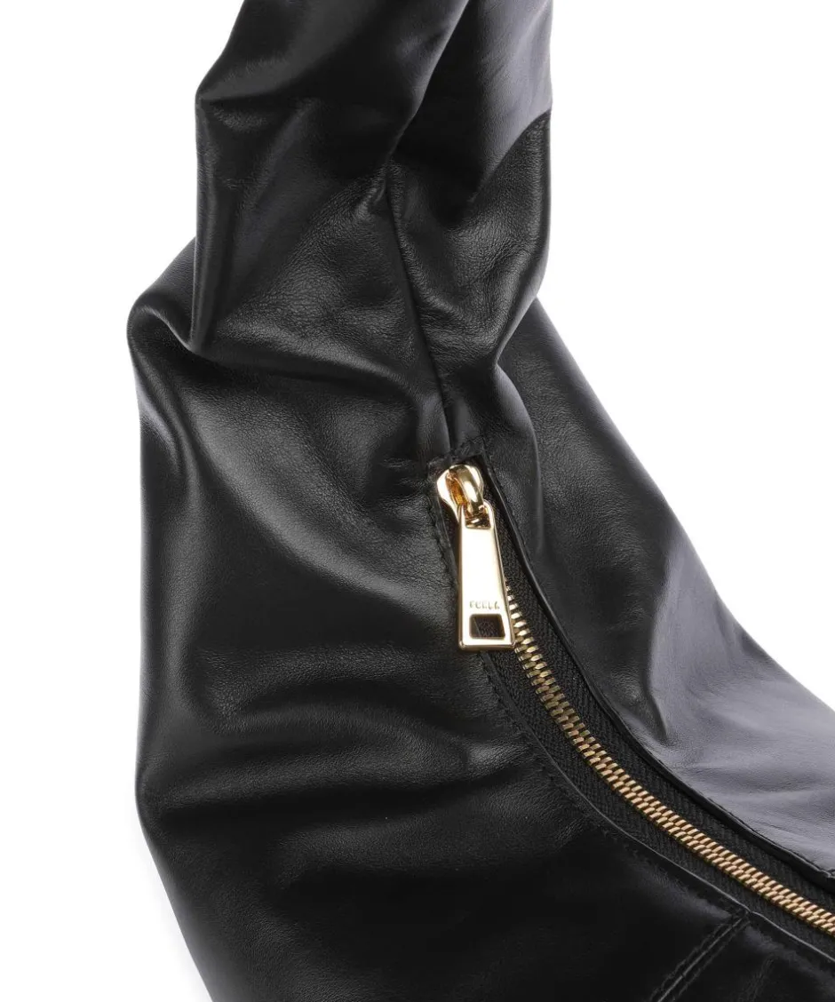 Furla Shoulder Bags|Hobo Bags-Ring S Hobo bag fine grain leather