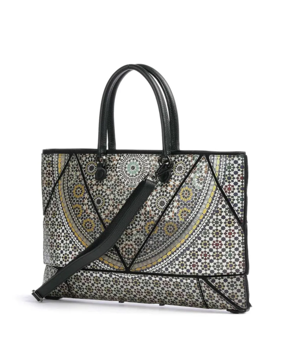 Gabs Tote Bags-Rioko M Tote bag grained calfskin
