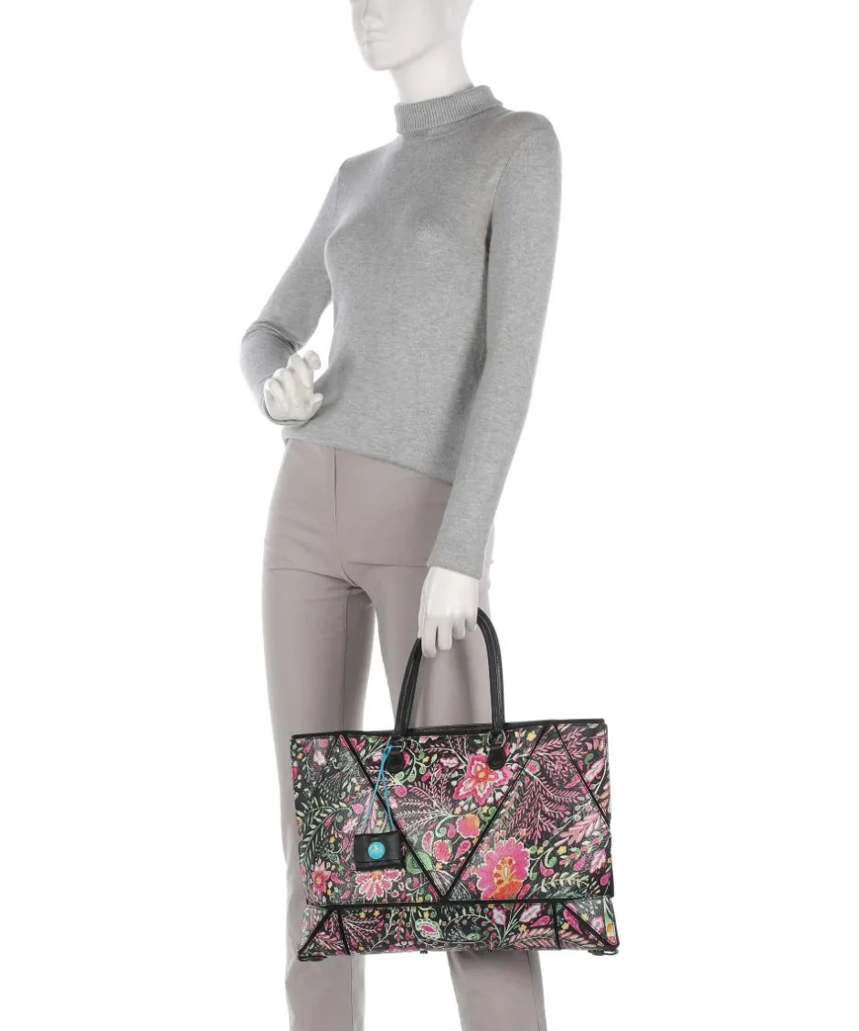 Gabs Tote Bags-Rioko M Tote bag grained calfskin