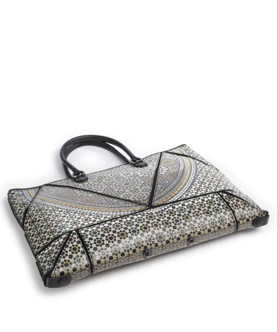 Gabs Tote Bags-Rioko M Tote bag grained calfskin