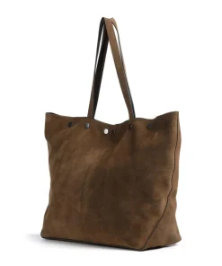 Liebeskind Tote Bags-Rive Suede L Tote bag brushed leather