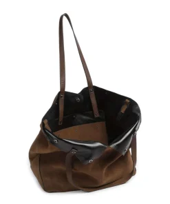 Liebeskind Tote Bags-Rive Suede L Tote bag brushed leather