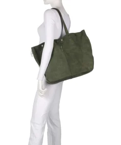 Liebeskind Tote Bags-Rive Suede L Tote bag brushed leather