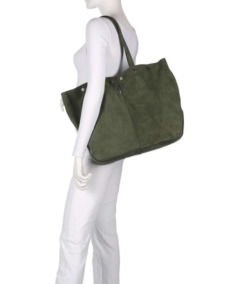 Liebeskind Tote Bags-Rive Suede L Tote bag brushed leather