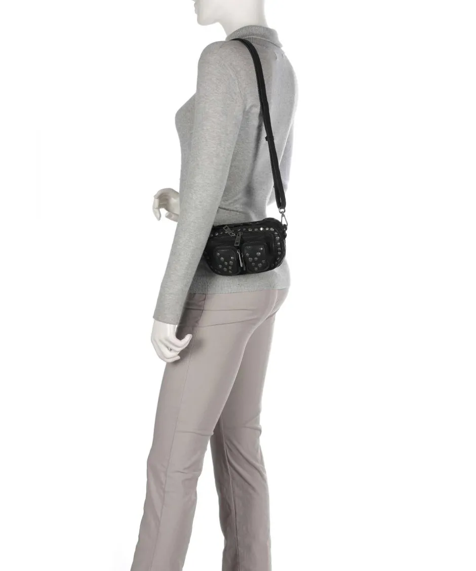 Núnoo Clutch & Evening Bags|Handbags-River Washed Helena Crossbody bag grained calfskin