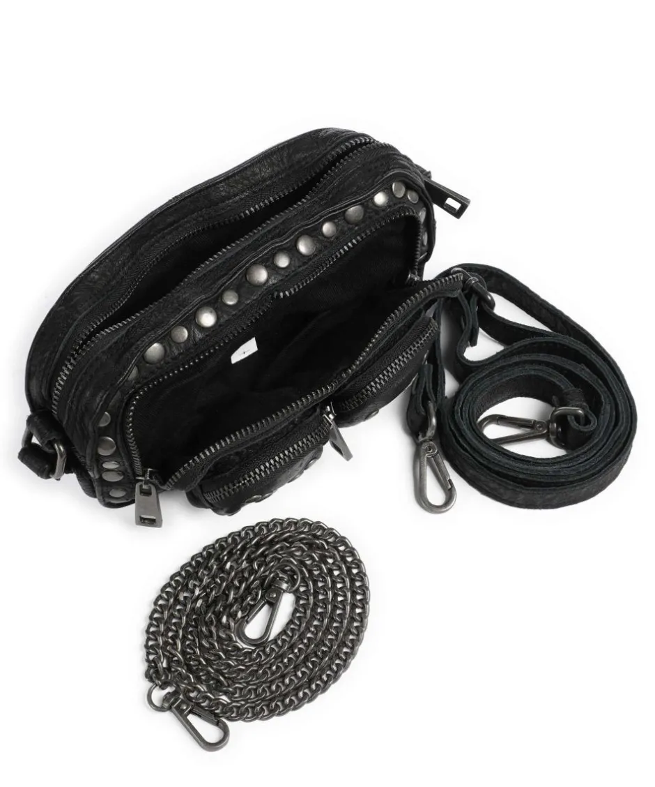 Núnoo Clutch & Evening Bags|Handbags-River Washed Helena Crossbody bag grained calfskin